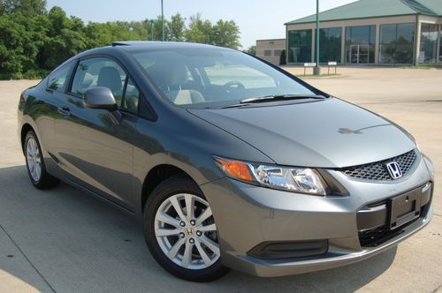 Free shipping / flight moonroof coupe  10,462 miles alloy wheels salvage rebuilt