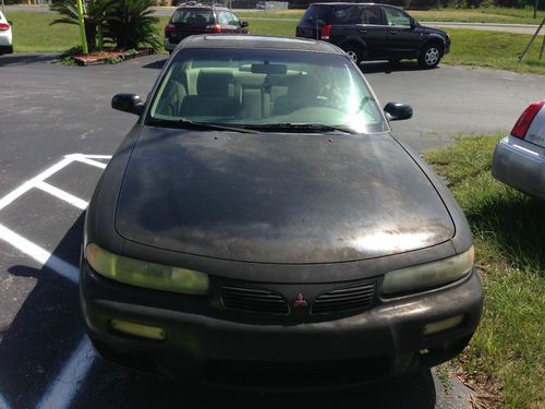 No reserve 1998 mitsubishi galant es sedan 4-door 2.4l clean title florida car