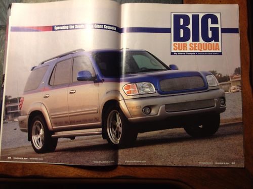 2002 toyota supercharged trd sequoia