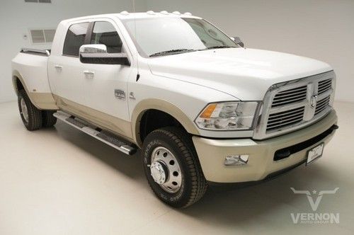 2012 laramie longhorn mega 4x4 navigation sunroof leather heated cummins diesel