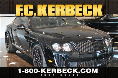 2011 bentley continental supersports coupe-driven only 4358 miles-factory warr
