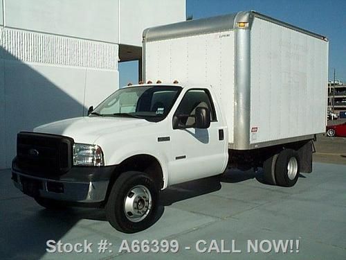 2006 ford f350 reg cab 4x4 diesel dually box truck 30k texas direct auto
