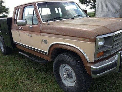 1986 f250 4x4 extended cab diesel 6.9 liter