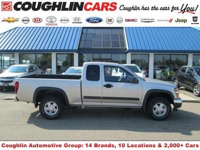 We finance! 2008 chevy colorado 4x4 ext cab cloth 3.7l 72k mi one owner! clean!!