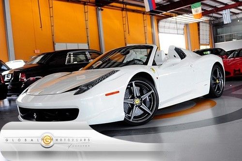 13 ferrari 458 italia spider f1 1-own jbl carbon-fiber-pkg diamond-seats nav cam