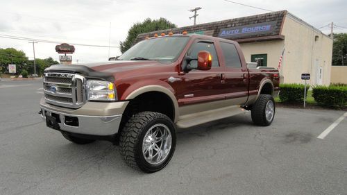 2005 ford f-250 super duty lariat king ranch crew cab turbo diesel 4x4