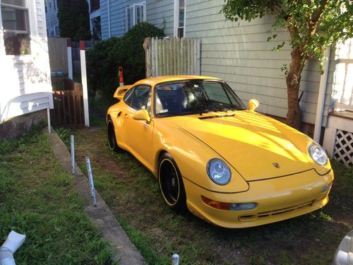 1976 porsche 911s  with a 1996 techart  993 wide body turbo look