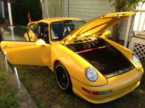 1976 Porsche 911S with a 1996 Techart 993 Wide Body Turbo Look, US $15,999.00, image 3