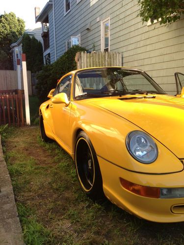 1976 Porsche 911S with a 1996 Techart 993 Wide Body Turbo Look, US $15,999.00, image 5