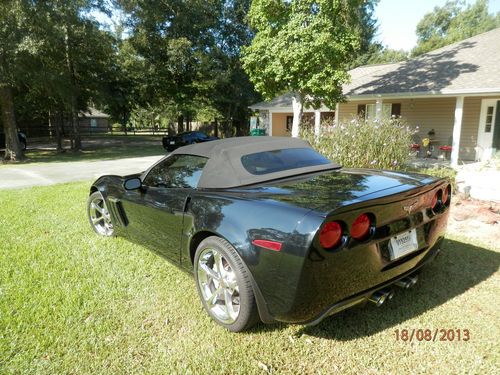 2011 chevrolet corvette grand sport convertible 2-door 6.2l