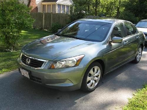 2008 honda accord ex-l sedan 4-door 2.4l moonroof, leather + much more