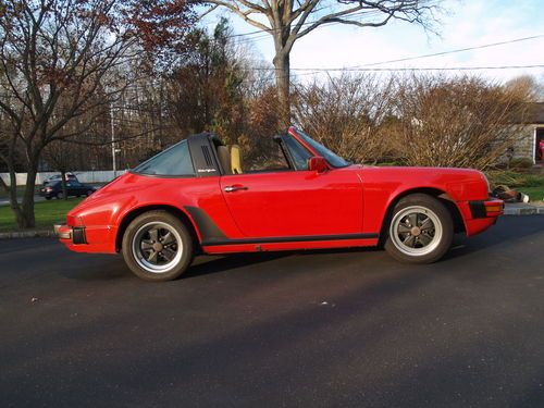 1987 porsche 911 carrera targa 2-door 3.2l