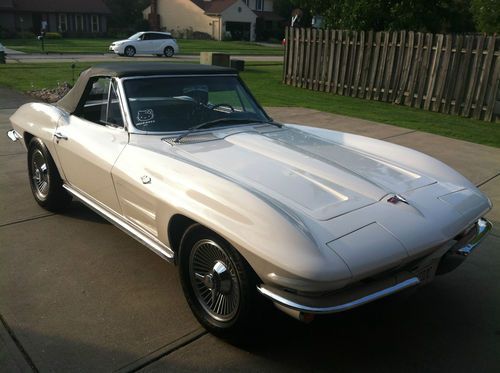 1964 corvette convertible 327 sbc 275 hp 4-speed