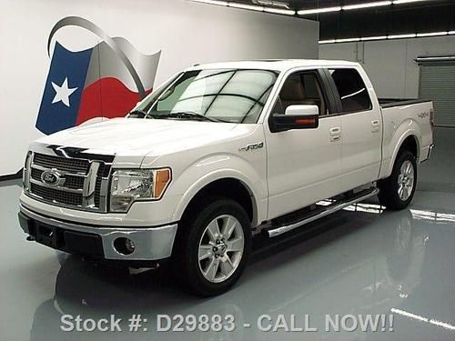2010 ford f-150 lariat 4x4 sunroof nav rear cam 59k mi texas direct auto