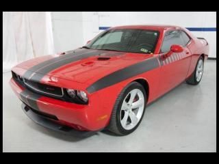 09 dodge challenger coupe srt8, 6.1l hemi, leather, we finance!