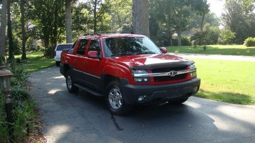 2003 chevrolet avalanche 4 wheel drive  z71 crew cab