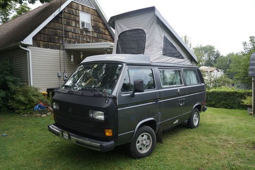1987 volkswagen vanagon gl westfalia westy auto camper van drive anywhere nr !