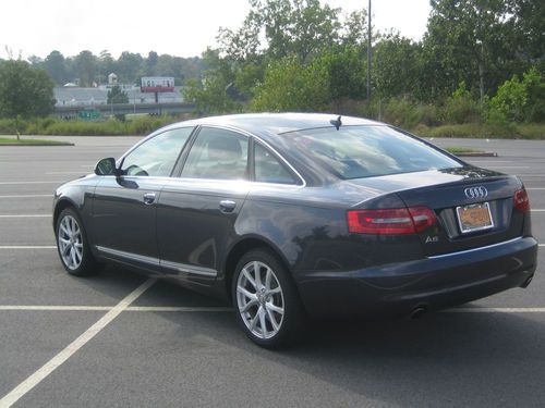2009 audi a6 3.2l premium plus rare awesome oyster gray exterior + low mileage