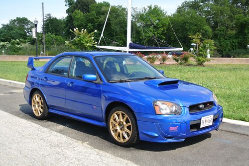 2005 subaru impreza wrx sti sedan 4-door 2.5l