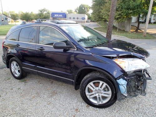 2010 honda crv ex 4wd, salvage, damaged, wrecked, runs, honda, suv,