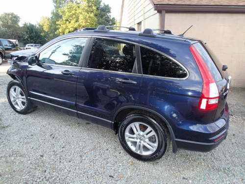 2010 Honda CRV EX 4WD, salvage, damaged, wrecked, runs, Honda, SUV,, image 4