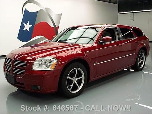 2005 dodge magnum rt hemi heated leather sunroof 56k mi texas direct auto