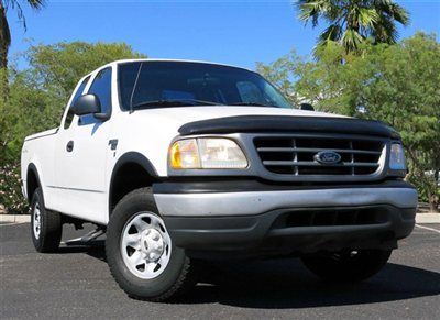 **no reserve** 2000 ford f150 ext cab shorty 4x4 natural gas factory conv. clean