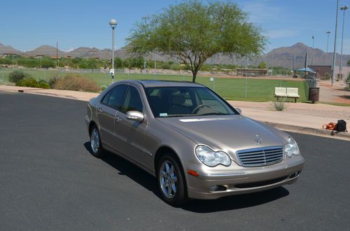 2003 mercedes-benz c320-- v6, 86,000 miles