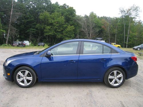 2012 chevy cruze lt2 lt 2 sedan no reserve salvage repairable title no damage