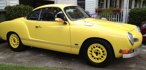 1970 volkswagen karmann ghia; completely restored; excellent condition