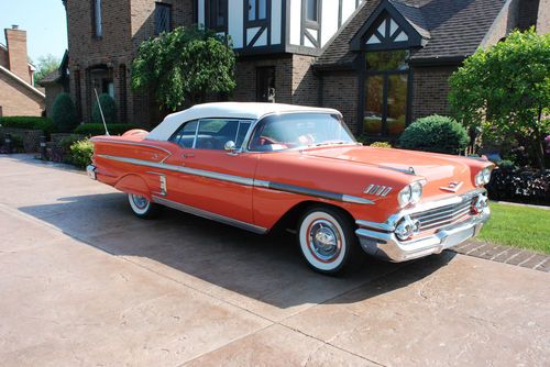 1958 chevy impala sport convertible