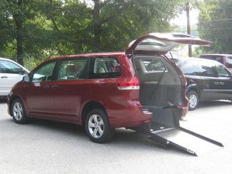 2012 red handicap wheelchair accessible van!