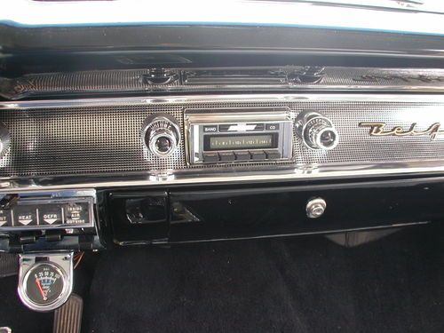 1957 Chevy Belair 210, 2dr Sedan, Suede Black paint, image 2