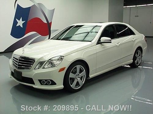 2010 mercedes-benz e350 sport p1 awd sunroof nav 19k mi texas direct auto