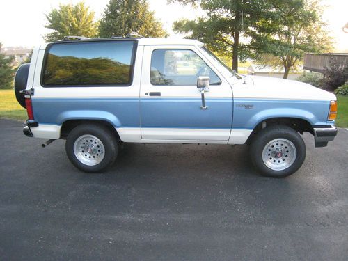 1989 ford bronco ii xlt sport utility 2-door 2.9l