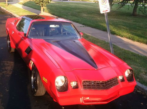 1981 z28 camaro. matching numbers t-tops 355 automatic rare z28 leather seats