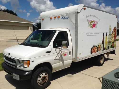 2000 ford e-350 econoline base cutaway van 2-door 5.4l box truck