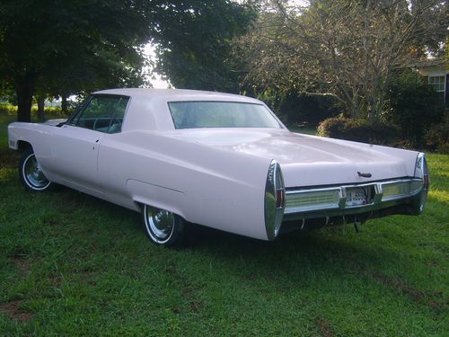 1967 pink cadillac project car rebuilt motor and trans