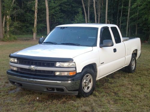 2000 chevrolet silverado 1500 extended cab shortbed pickup 4-door 4.3l