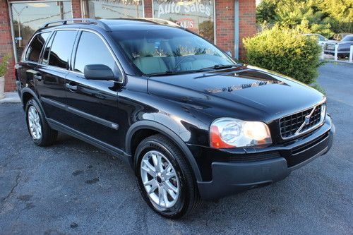 2004 volvo xc90 t6 2.9l suv 3rd row seats, navigation, all maintenance awd