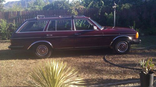 1981 mercedes 300td wagon....runs on bio-diesel, or veggie oil -never needs smog