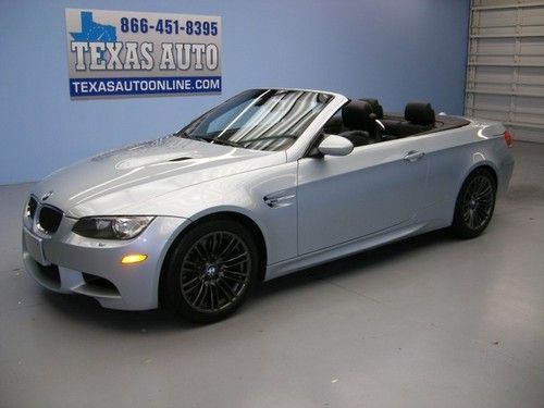 We finance!!!  2008 bmw m3 convertible 6-speed 414 hp nav tech sport texas auto