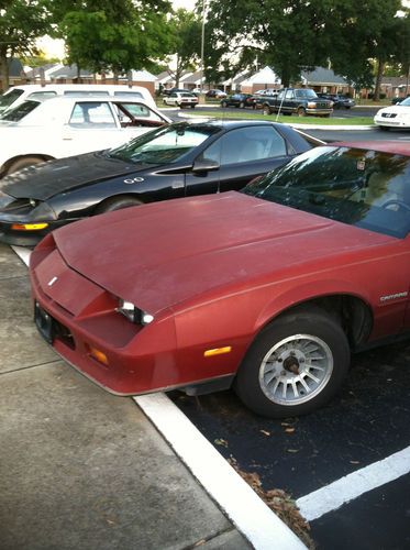 1987 chevrolet camaro lt coupe 2-door 2.8l