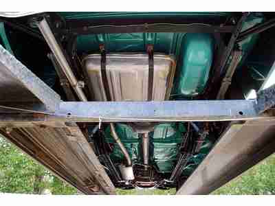 FRAME OFF RESTORED SHOW 55 CHEVY ORIGINAL 265 V8 POWERGLIDE AT BODY COLORED PANS, image 14