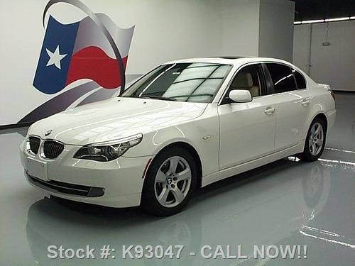 2008 bmw 535i sedan twin turbo 6 spd sunroof nav 75k mi texas direct auto