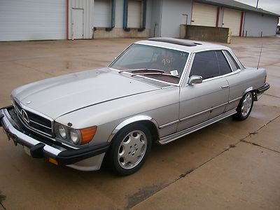 NO RESERVE 1975 MERCEDES 450 SLC V-8 SUNROOF, image 2