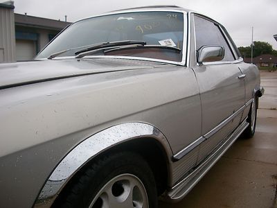 NO RESERVE 1975 MERCEDES 450 SLC V-8 SUNROOF, image 8