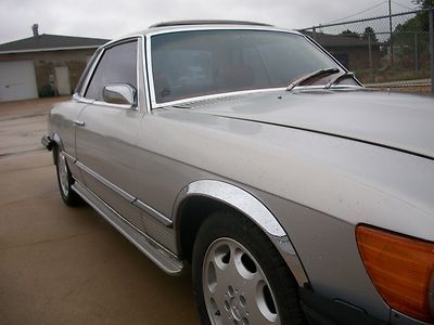 NO RESERVE 1975 MERCEDES 450 SLC V-8 SUNROOF, image 9