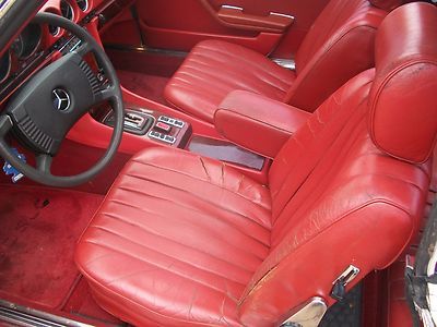 NO RESERVE 1975 MERCEDES 450 SLC V-8 SUNROOF, image 12