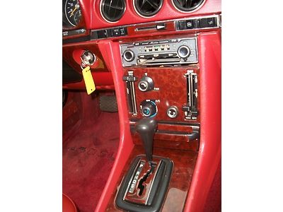 NO RESERVE 1975 MERCEDES 450 SLC V-8 SUNROOF, image 21